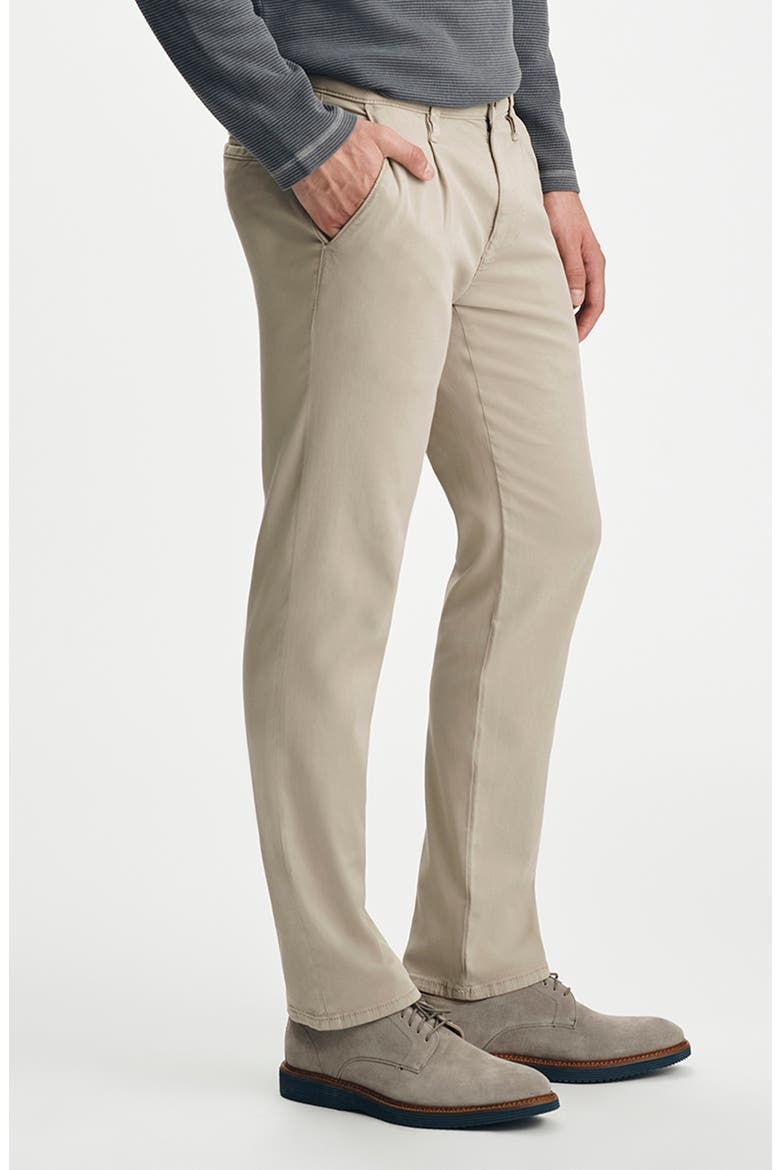 Will Pleated Slim Leg Chino Pants, Alternate, color, BONE LUXE TWILL