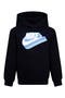 Kids' Swoosh Futura Graphic Print Hoodie