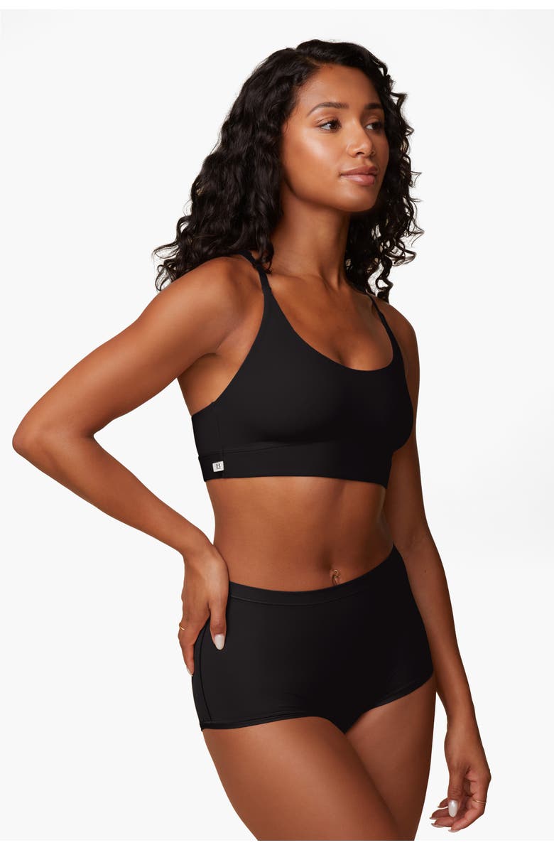 Harper Wilde Bliss Racerback Bralette, Alternate, color, Black