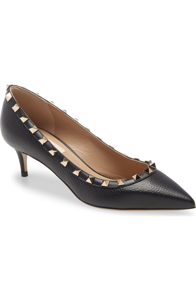 Valentino Garavani Rockstud Kitten Heel Pump, Main, color,