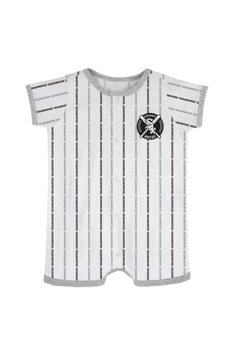 Outerstuff Newborn & Infant White Chicago White Sox Ball Hitter Romper, Main, color, White