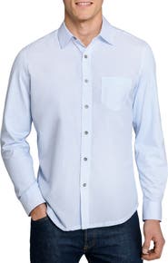W.R.K Slim Fit Micro Geo Dot Reworked Button-Up Shirt