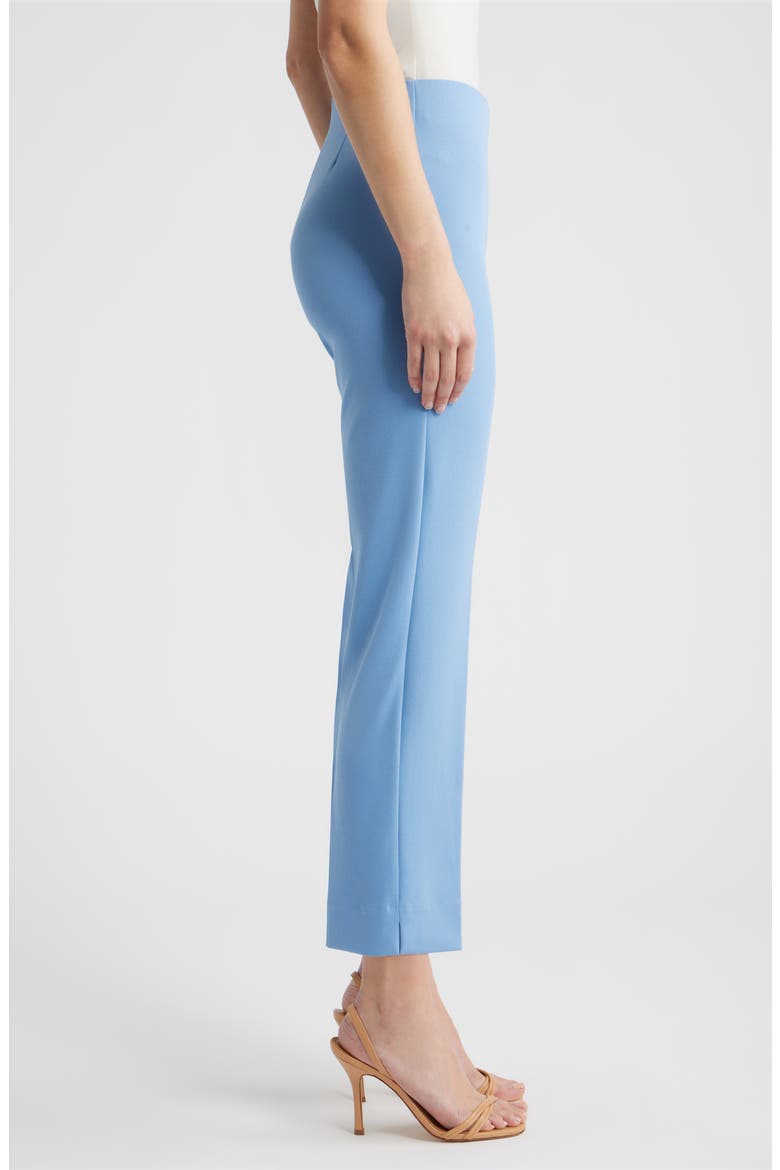 Hollywood Waist Straight Leg Ankle Pull-On Pants, Alternate, color, LAGOON
