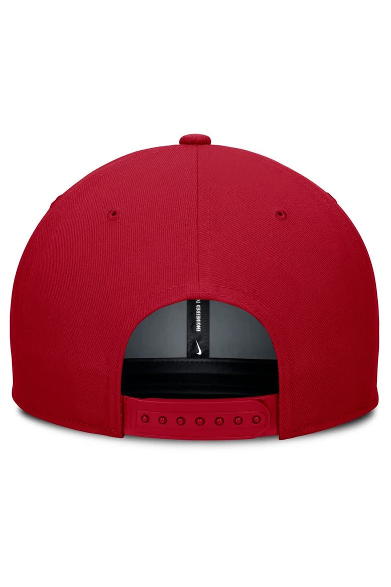 Men's Nike Red California Angels Pro Performance Snapback Hat, Alternate, color, Red