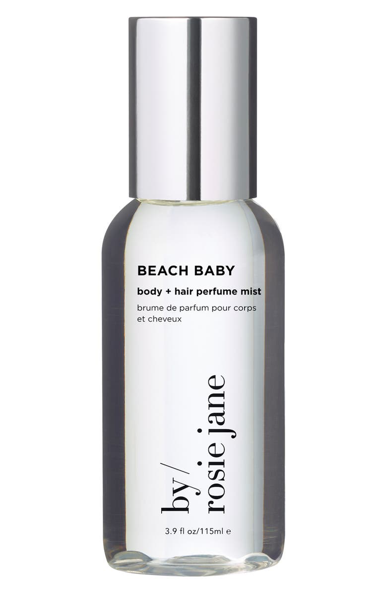 By Rosie Jane Beach Baby Body & Hair Perfume Mist, Main, color, 