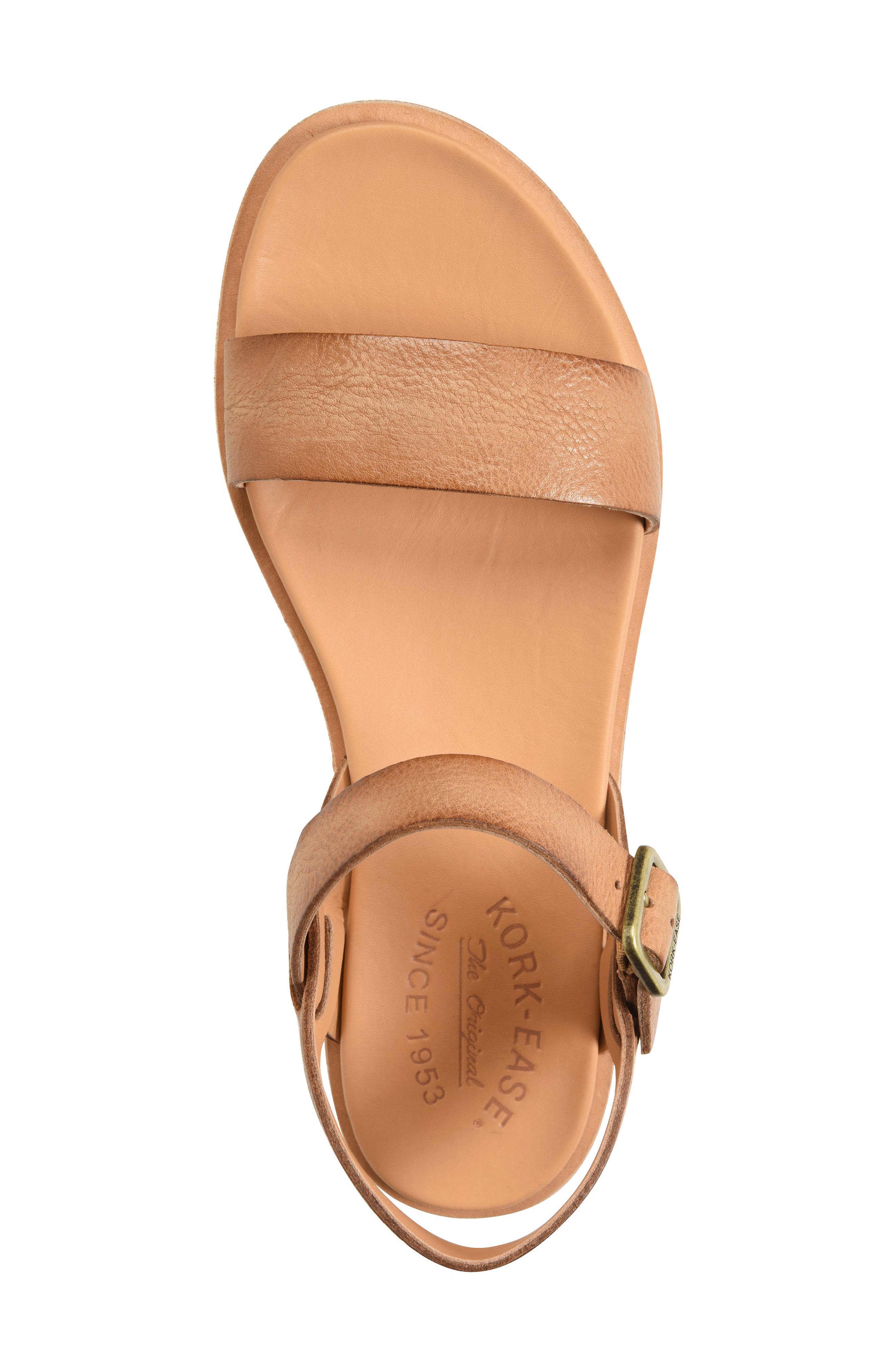 Yucca Sandal, Alternate, color, LIGHT BROWN LEATHER