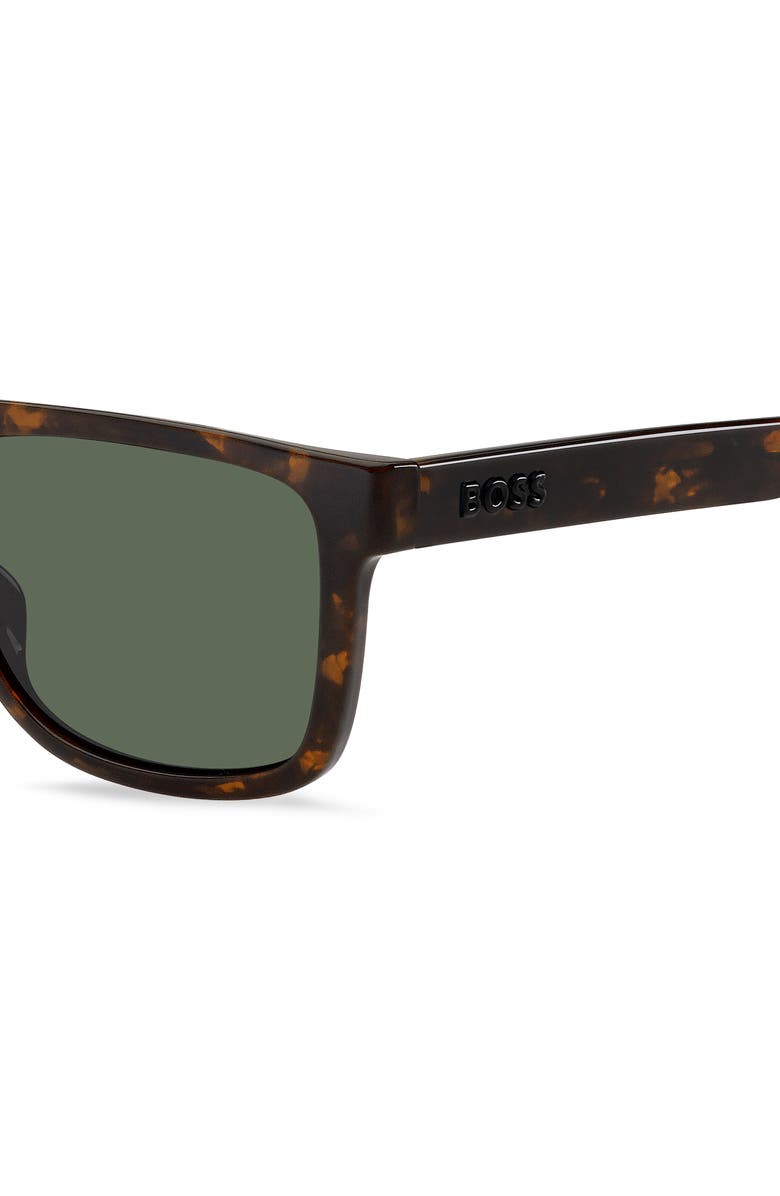 BOSS 55mm Rectangular Sunglasses, Alternate, color,