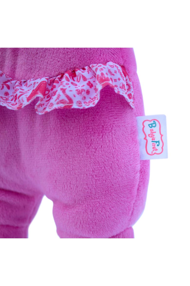 Love Bear Doll Pink Fleece Outfit, 3Mo+, Alternate, color, Multicolored