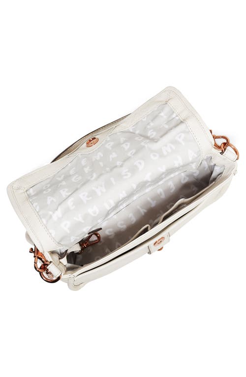 Aimee Kestenberg Great Escape Suede Crossbody Bag In White