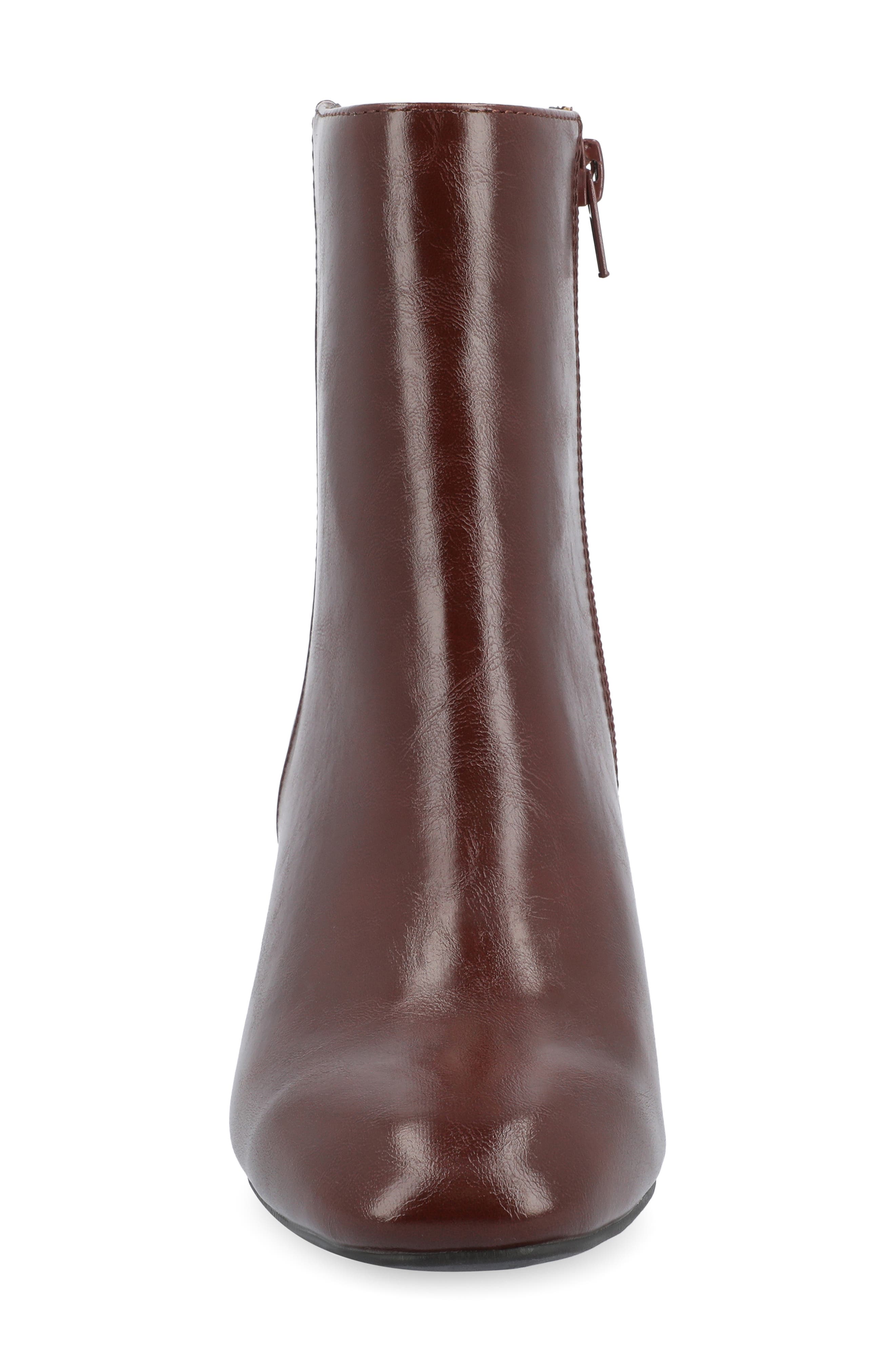 Journee Collection Adria Bootie, Alternate, color, Brown