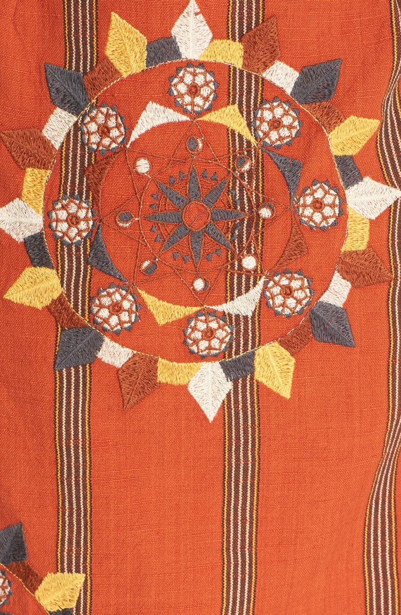 Free People 'Song Bird' Asymmetrical Wrap Skirt, Alternate, color, 