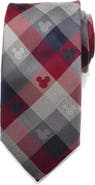 Cufflinks, Inc. Plaid Mickey Mouse Silk Tie