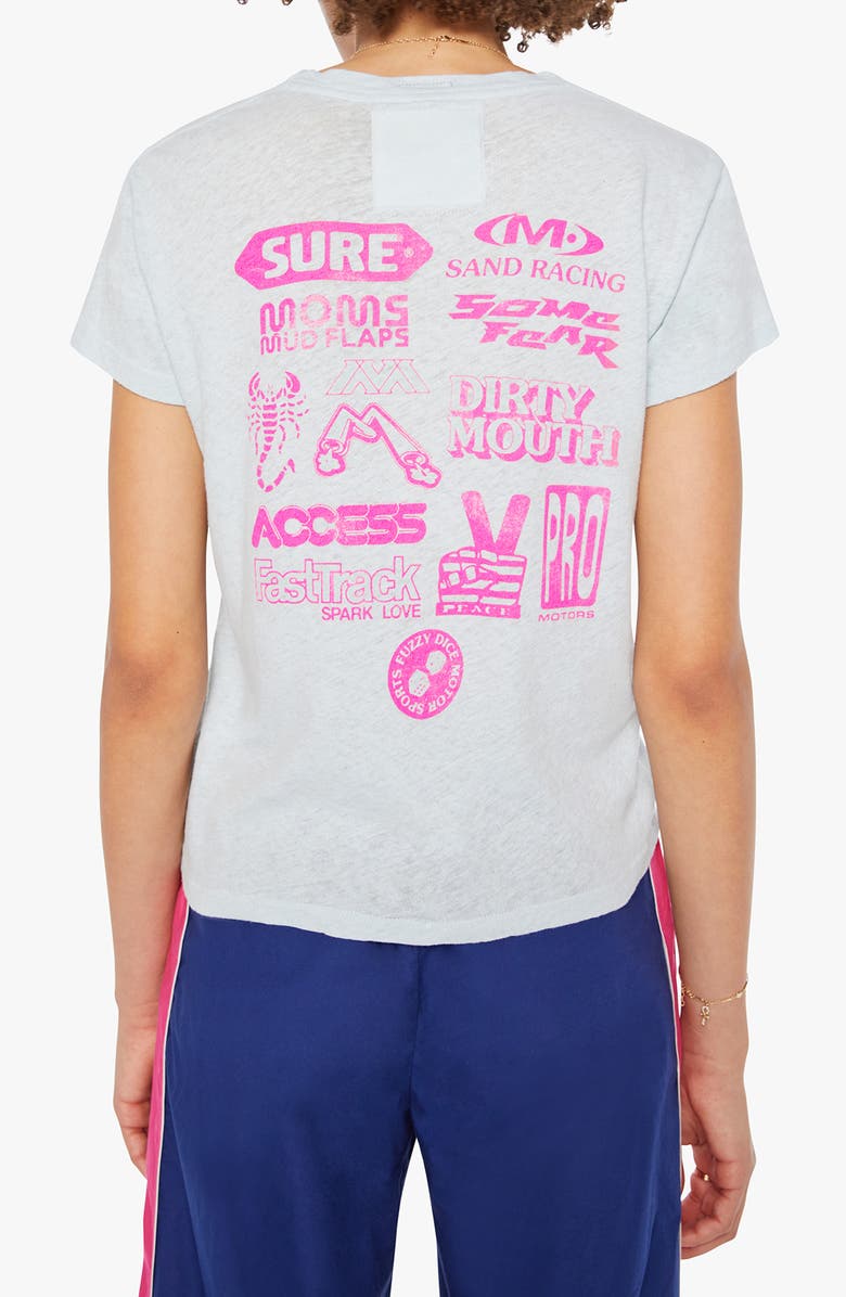 MOTHER The Sinful Short Sleeve Graphic T-Shirt, Alternate, color, Mother Motors