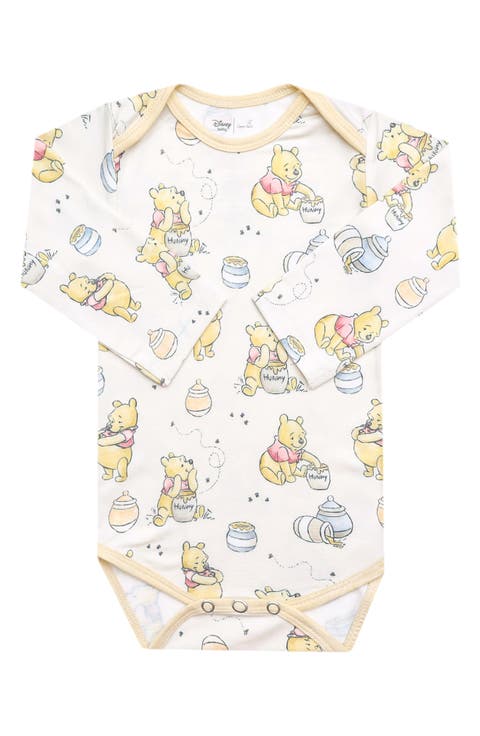 Winnie the Pooh Hunny Long Sleeve Bodysuit (Baby)