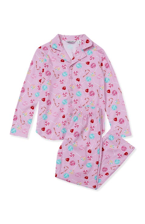 Kids Flannel 2 Piece Pajama Set