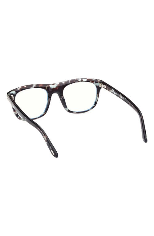 Tom Ford 52mm Square Blue Light Blocking Glasses