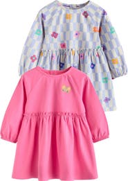 NEXT Kids' 2-Pack Jersey Dresses