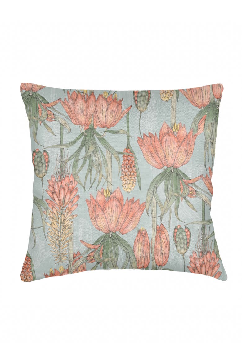 Island Orchard Linen Euro Pillow Cover Only, Main, color, Blue