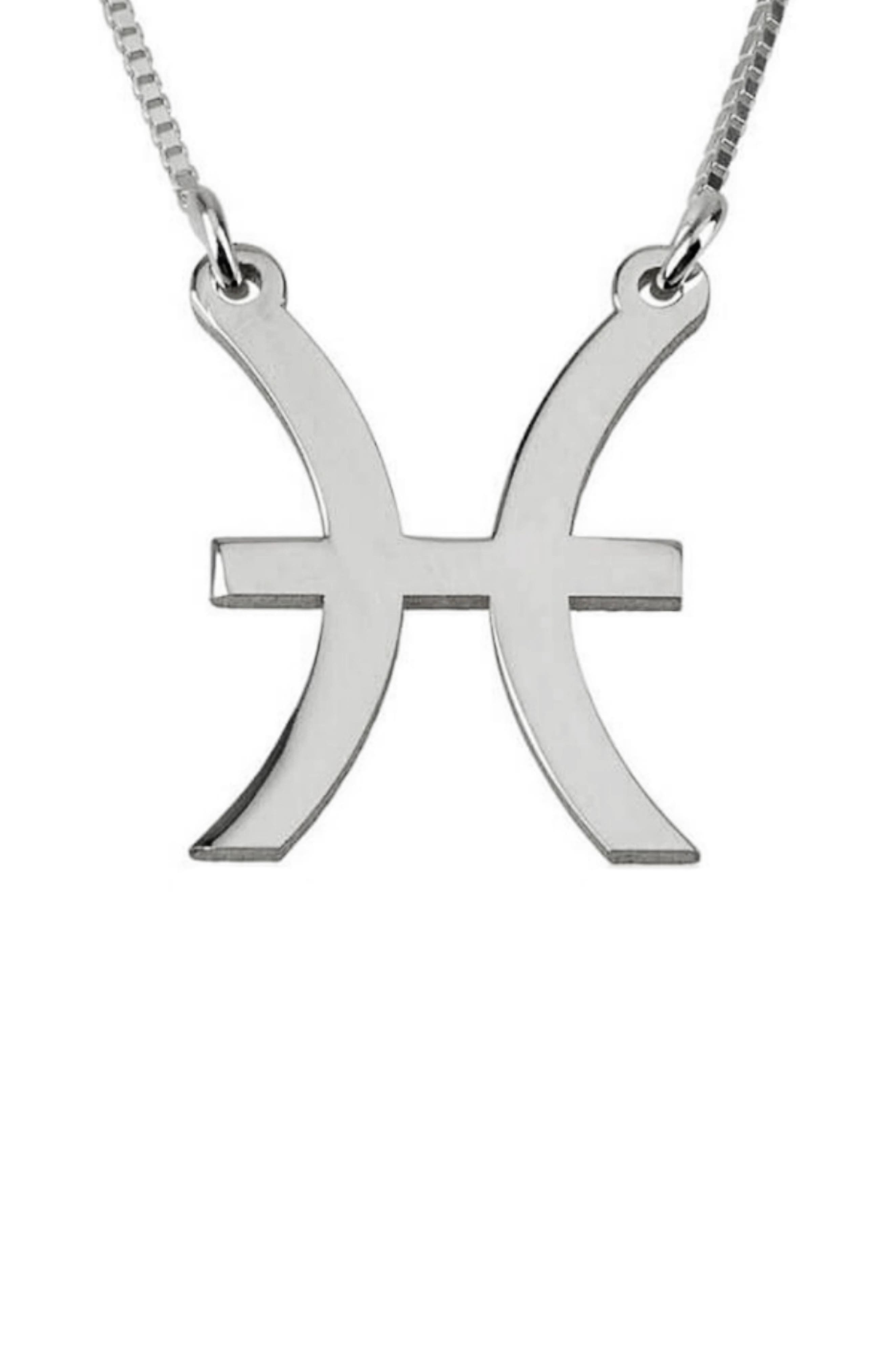 STERLING SILVER - PISCES