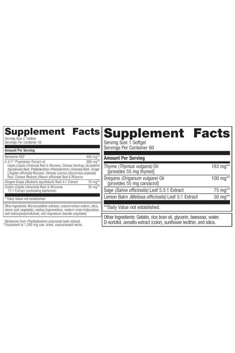 Dual Action Intestinal Support Supplement Bundle 90 Tablets, Alternate, color, None