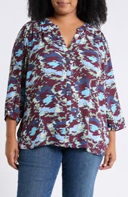 NYDJ Pintuck Top