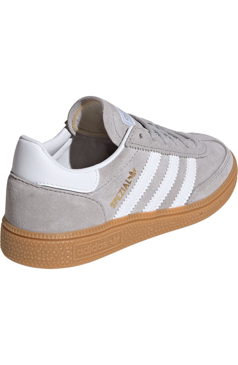 adidas Kids' Handball Spezial Sneaker, Alternate, color, Grey/ White/ Gum