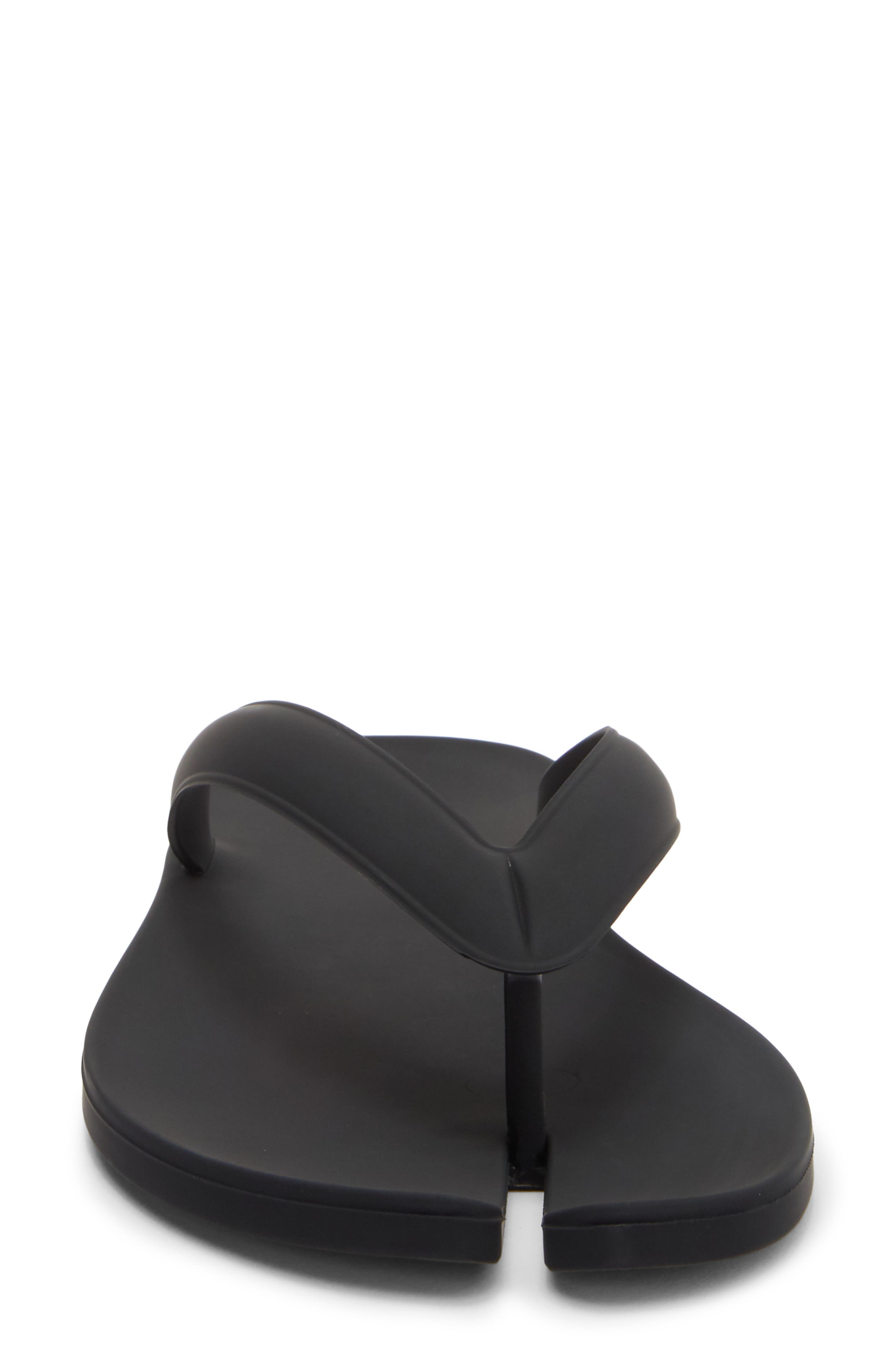 Jeffrey Campbell Zori Flip Flop, Alternate, color, Black Matte