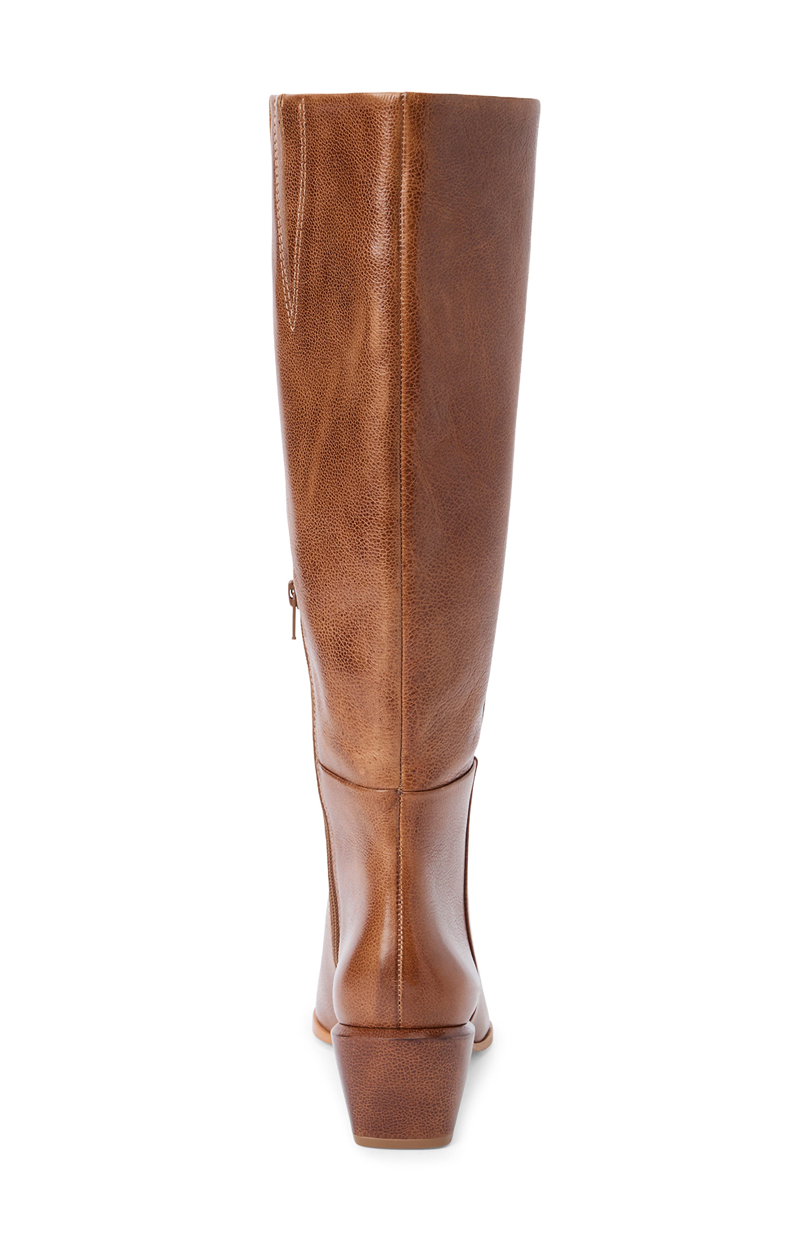 Ellington Knee High Boot, Alternate, color, CARAMEL