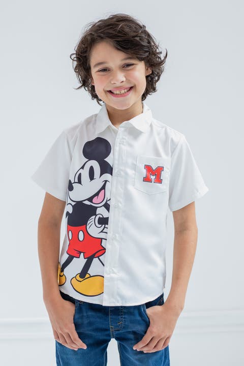 Short Sleeve Button Down Shirt (Toddler, Little Kid & Big Kid)