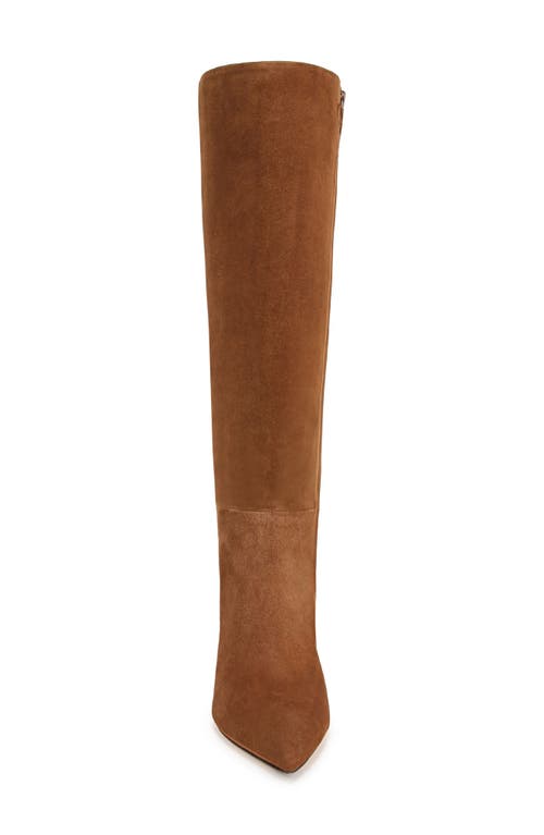 Veronica Beard Lisa Knee High Boot In Chestnut