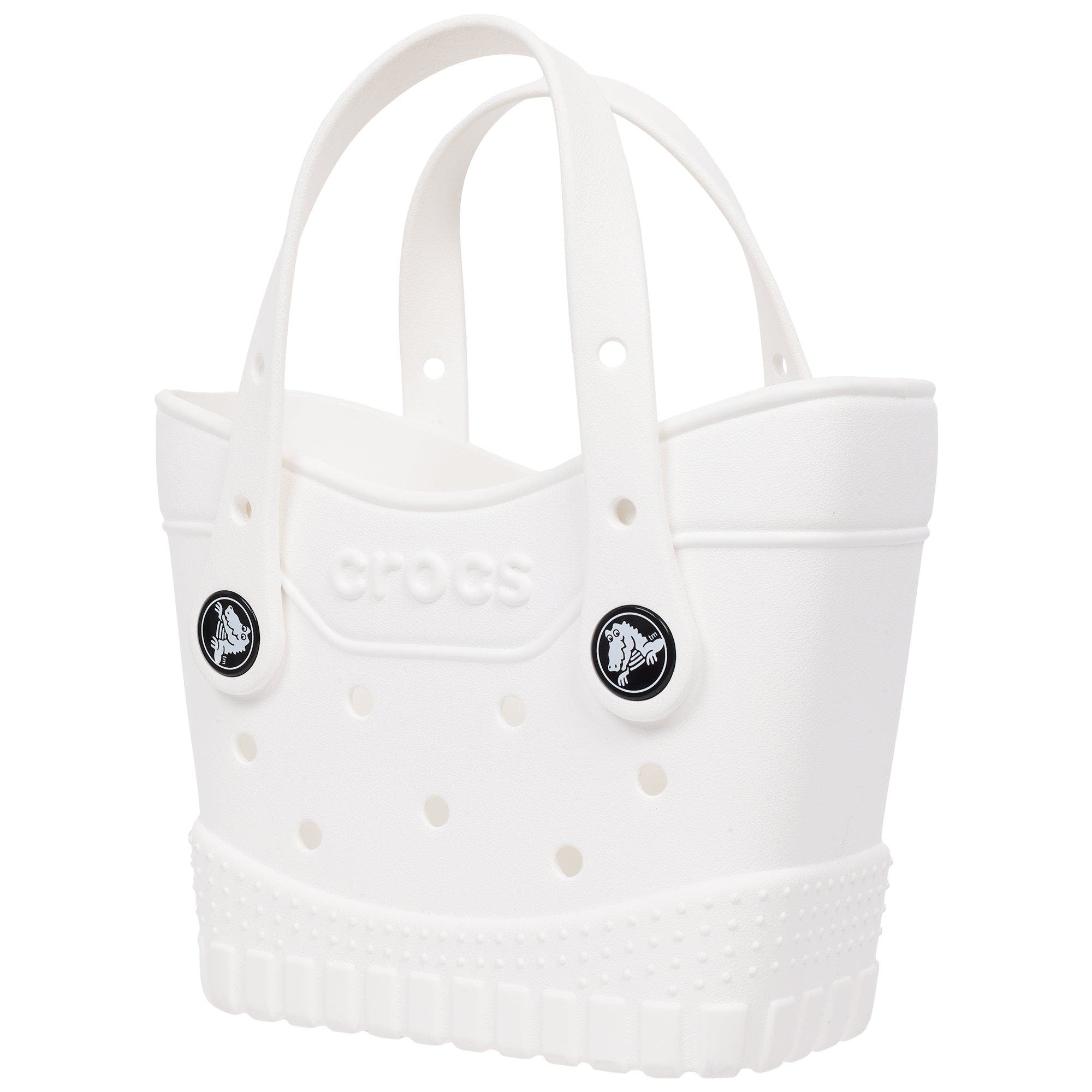 CROCS Micro Classic Tote, Alternate, color, White