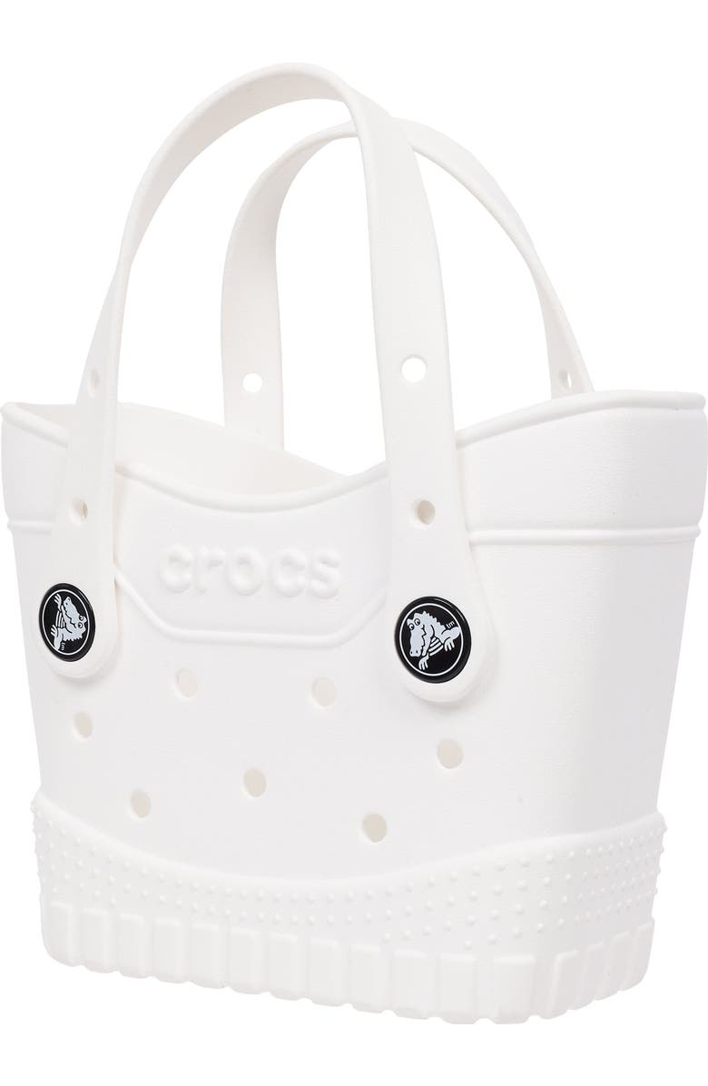 CROCS Micro Classic Tote, Alternate, color, White