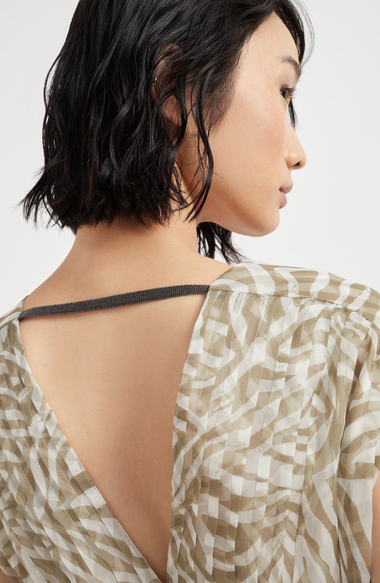 Brunello Cucinelli Print dress, Alternate, color, 