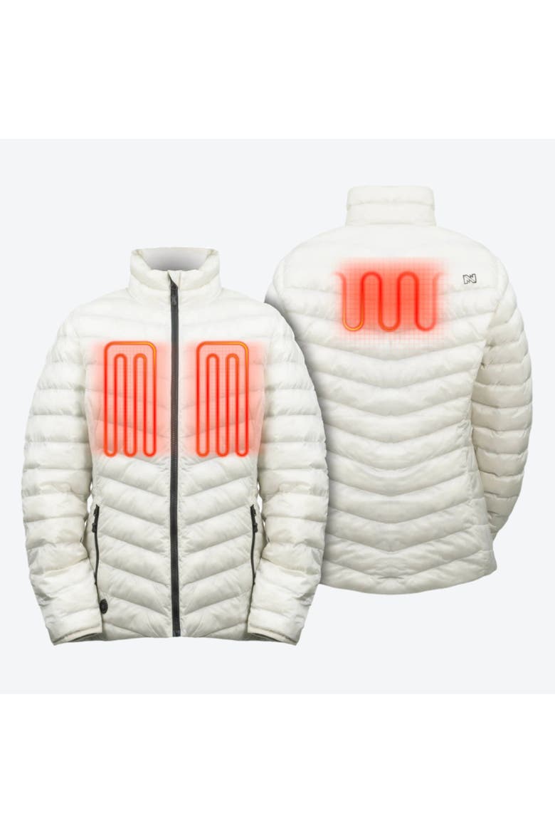 Backcountry Xtera Packable Heated Puffer Jacket - Women's, Alternate, color, Cream