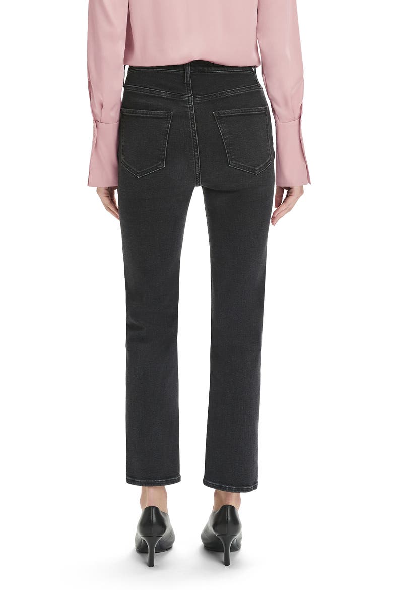 The Valentina Super High Waist Ankle Straight Leg Jeans, Alternate, color, TUPELO