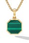  Malachite/ 18K Gold