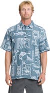 Quiksilver Waterman Paradise Bay Short Sleeve Shirt