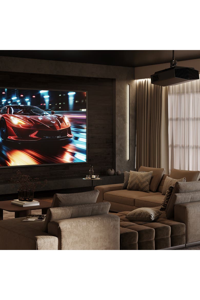 Bravia Projector 7 4K HDR Laser Home Theater Projector, Alternate, color, Black