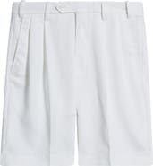 Berle Microfiber Pleated Shorts