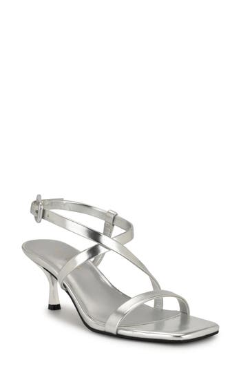 NINE WEST NINE WEST HINELL KITTEN HEEL SANDAL
