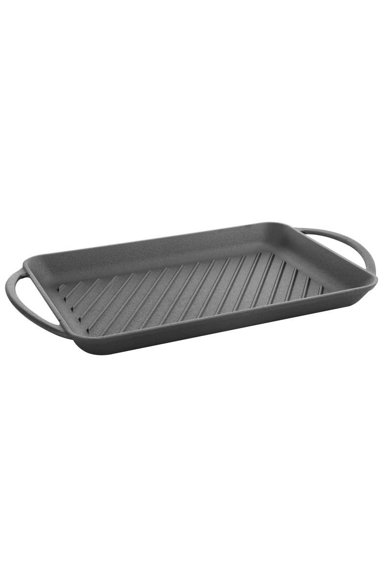 Addlestone 14.5 Inch Preseasoned Cast Iron Griddle, Alternate, color, Black