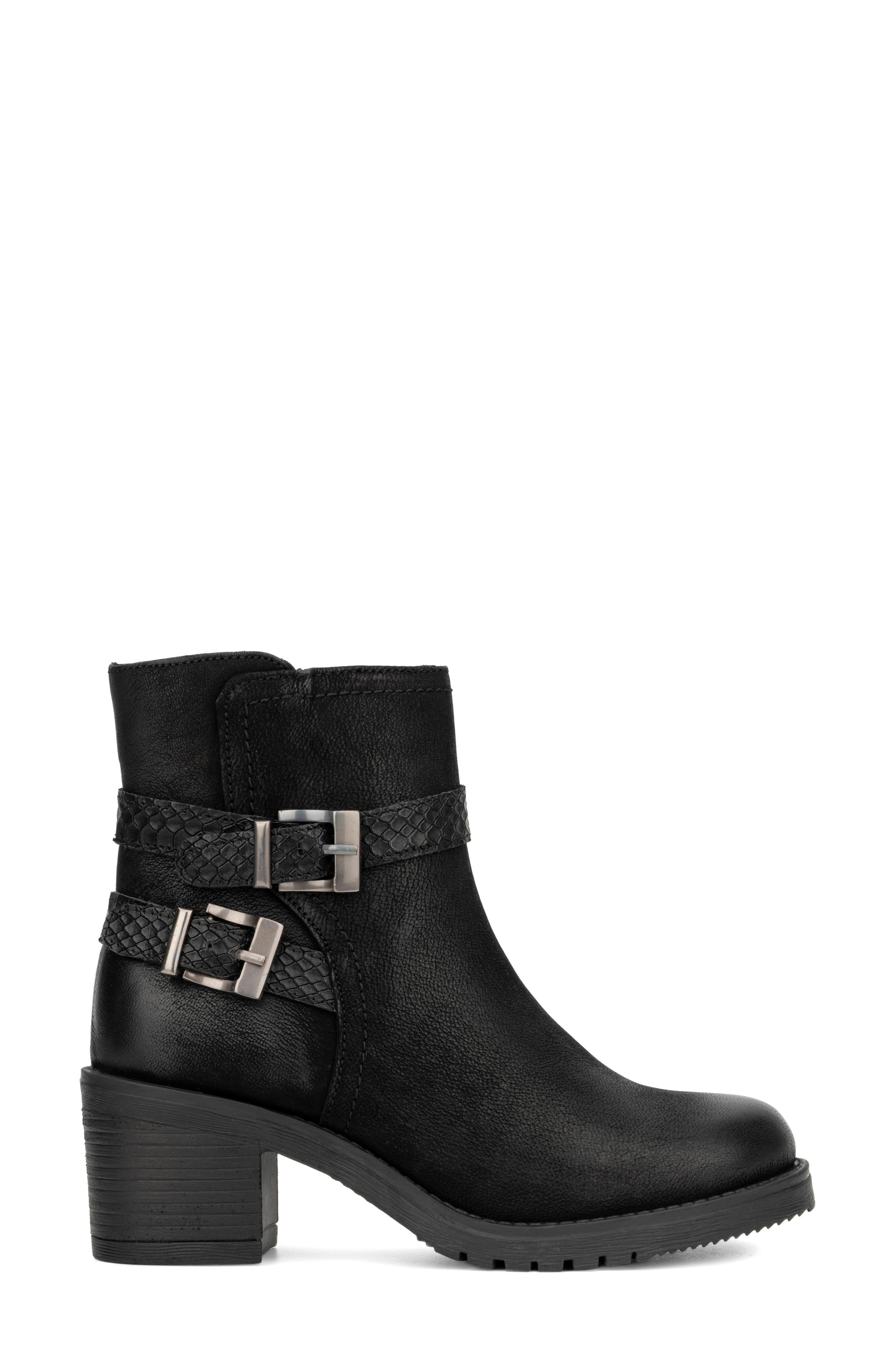 VINTAGE FOUNDRY Madison Buckle Boot, Alternate, color, Black