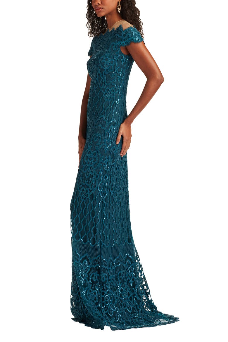 Rhinestone Paisley Gown, Alternate, color, STARRY NIGHT