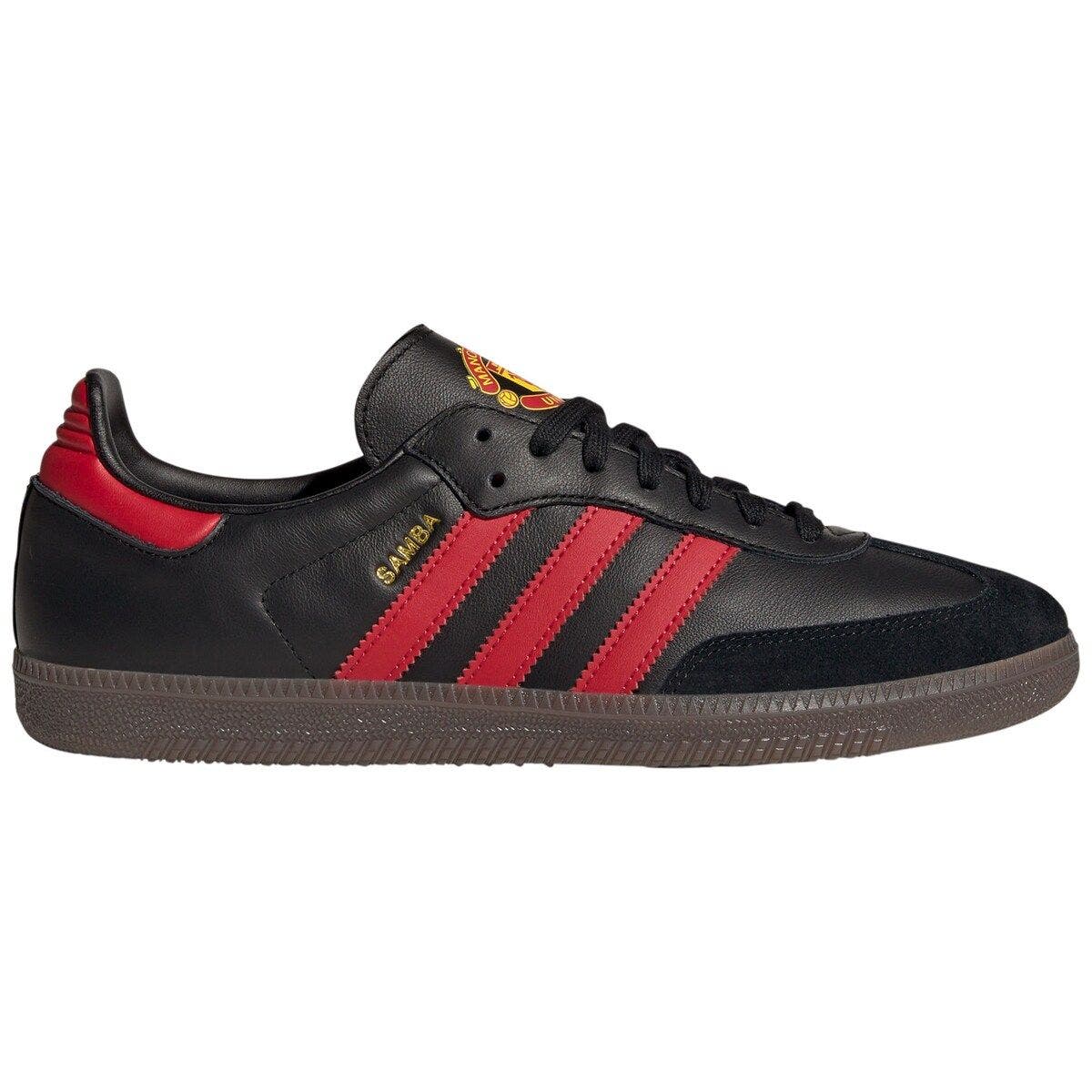 adidas Men's adidas Black Manchester United Team Samba Shoes, Main, color, 