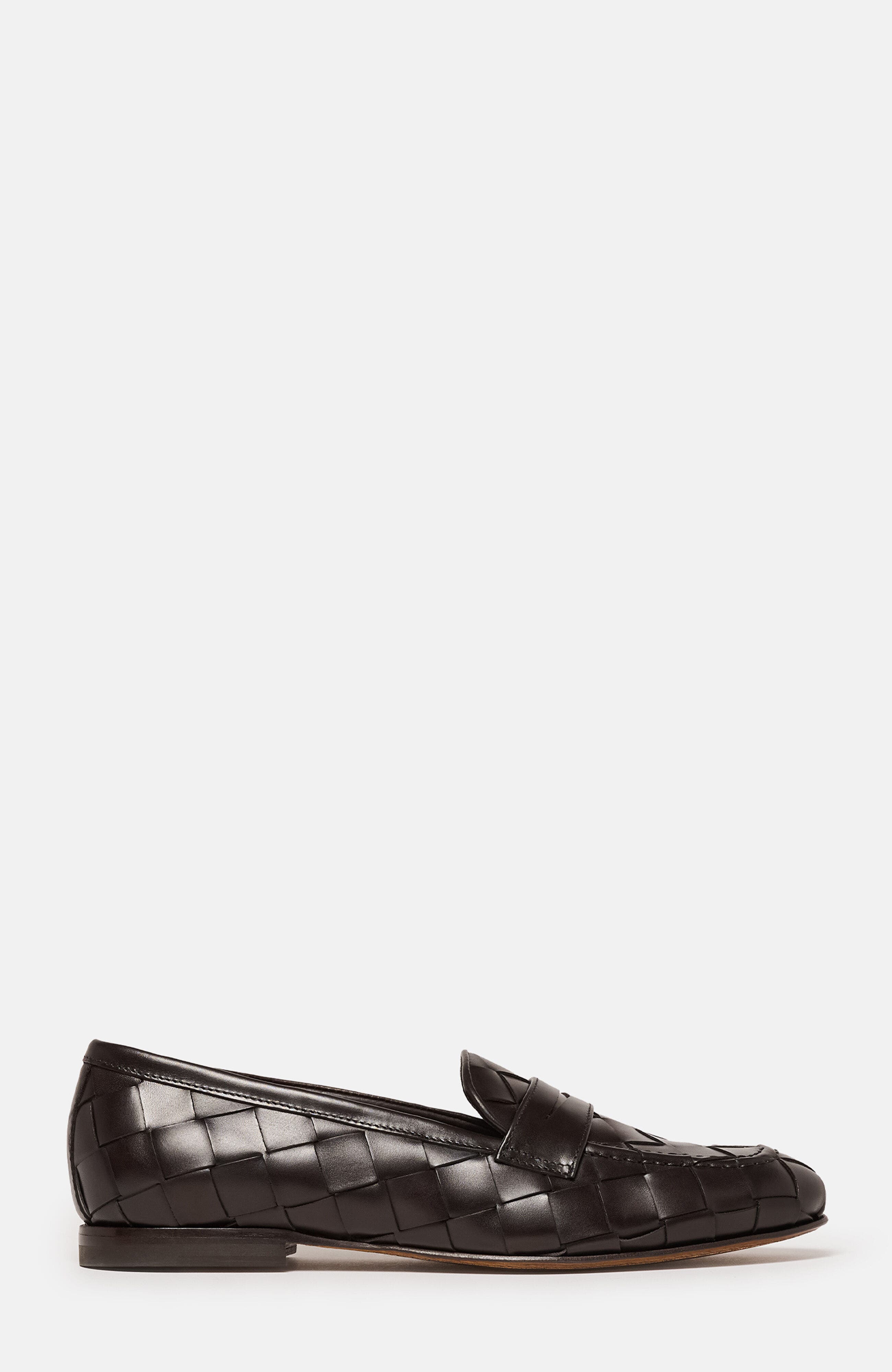 Valeria Loafers, Alternate, color, Dark Brown - Calf