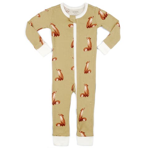Organic Cotton Zipper Pajama (Baby)