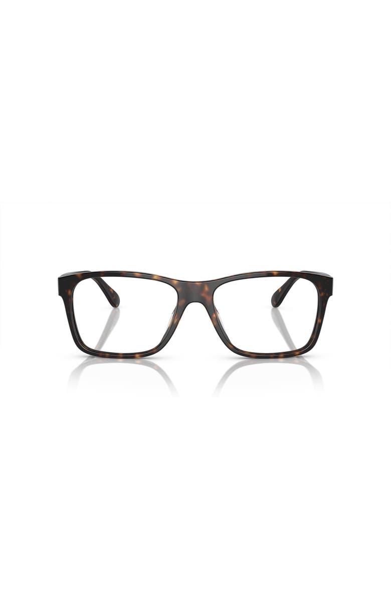 Ralph Lauren 54mm Rectangle optical glasses, Alternate, color, Tortoise
