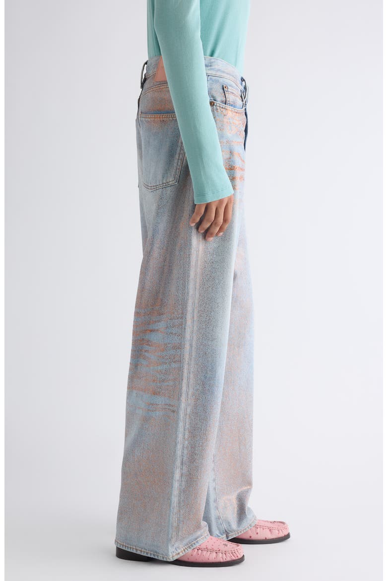1981 Glitter Loose Fit Jeans, Alternate, color, ROSE COPPER/ LIGHT BLUE