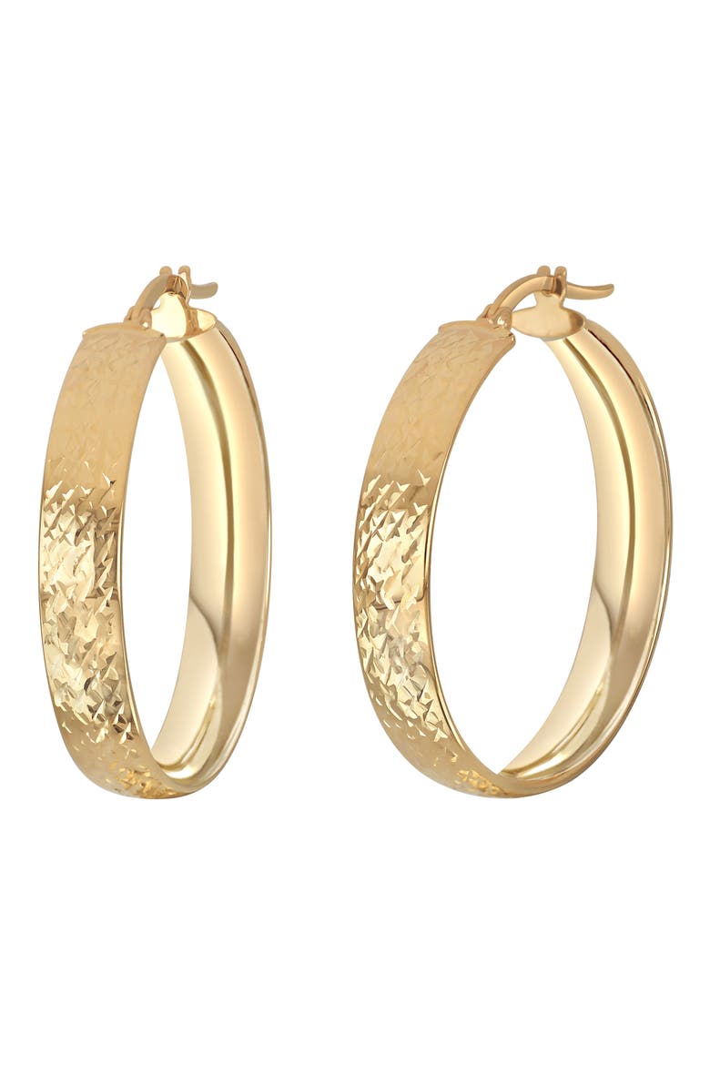 14K Hoop Earrings (Nordstrom Exclusive), Main, color, 14K YELLOW GOLD