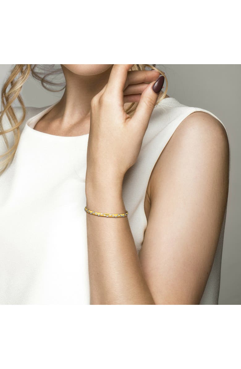 Julianna B. Diamond Bangle 14k Yellow Gold, Alternate, color, 14K Yellow Gold